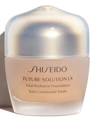 Base de maquillaje líquido Future Solution LX Shiseido acabado luminoso