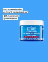 Crema facial Ultra Facial Oil-Free Gel Cream Kiehl's recomendada para hidratar