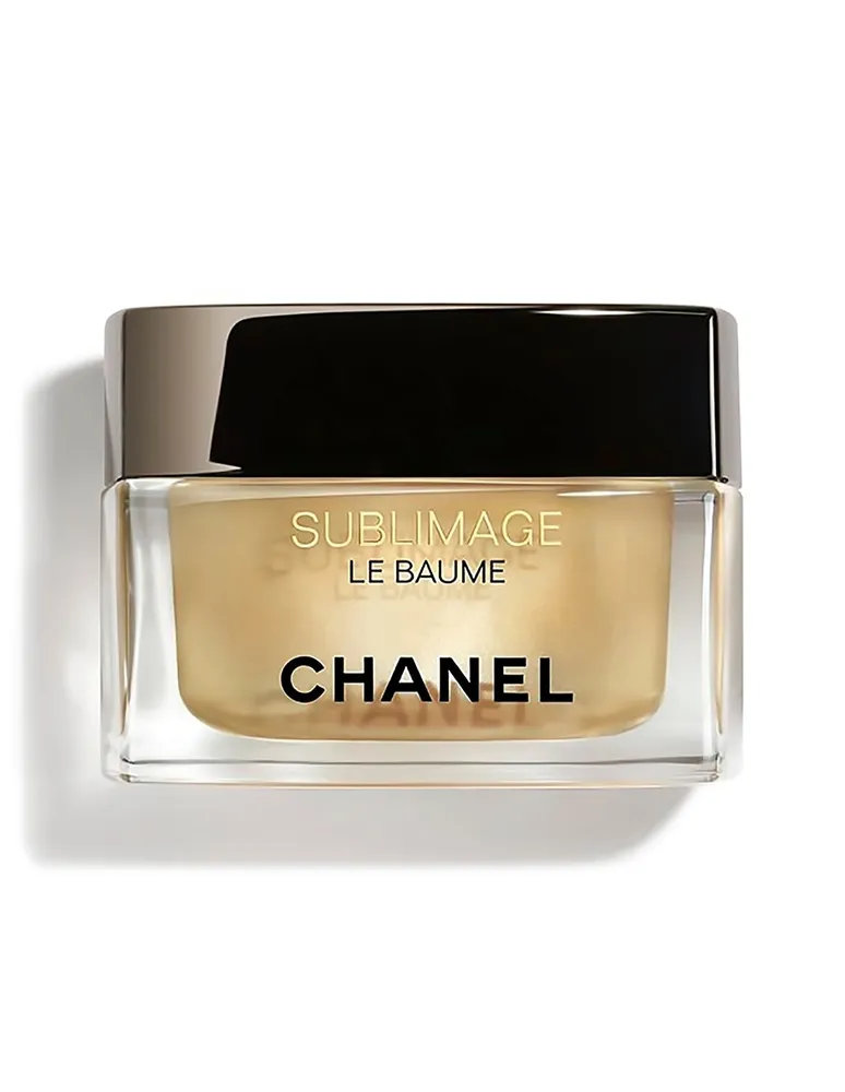 <b>CHANEL<br>SUBLIMAGE LE BAUME</b><br><span>TRATAMIENTO REGENERADOR, PROTECTOR Y CALMANTE</span>