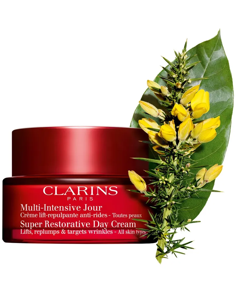 Crema facial Clarins Super Restorative Day recomendado para antiedad