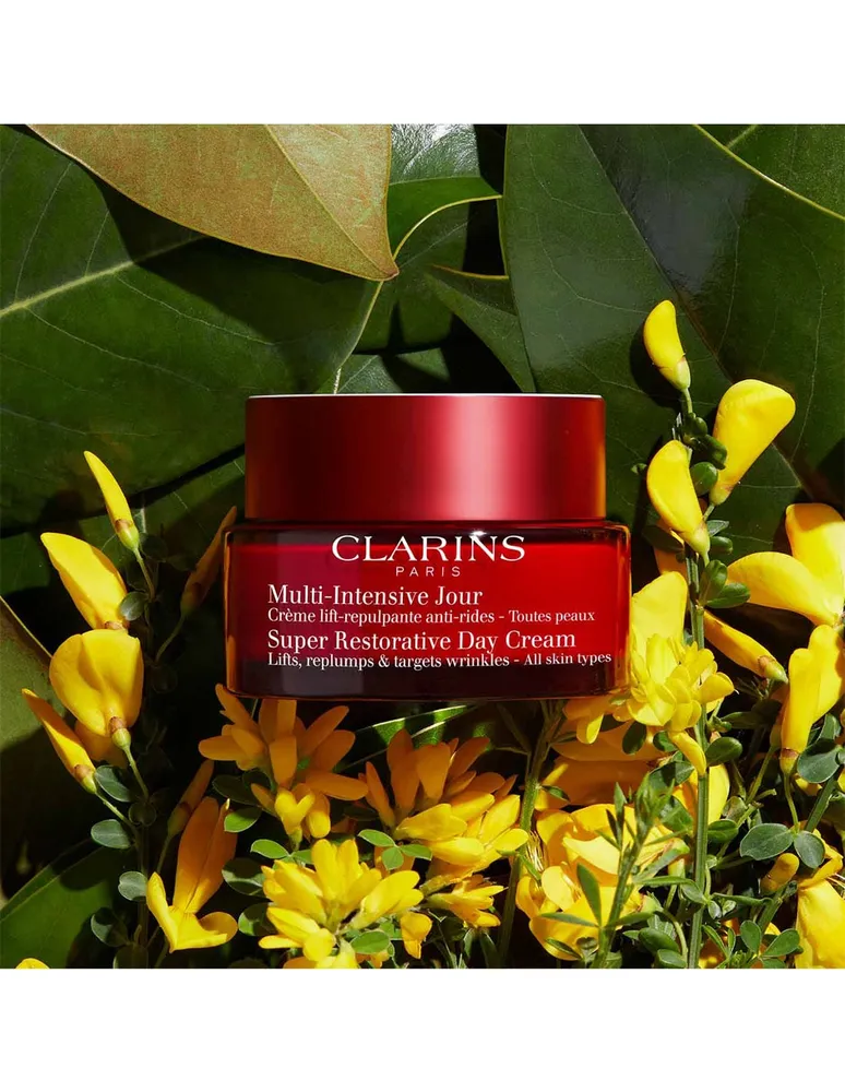 Crema facial Clarins Super Restorative Day recomendado para antiedad