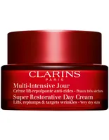 Crema facial Clarins Super Restorative Day Cream Dry Skin recomendado para antiedad