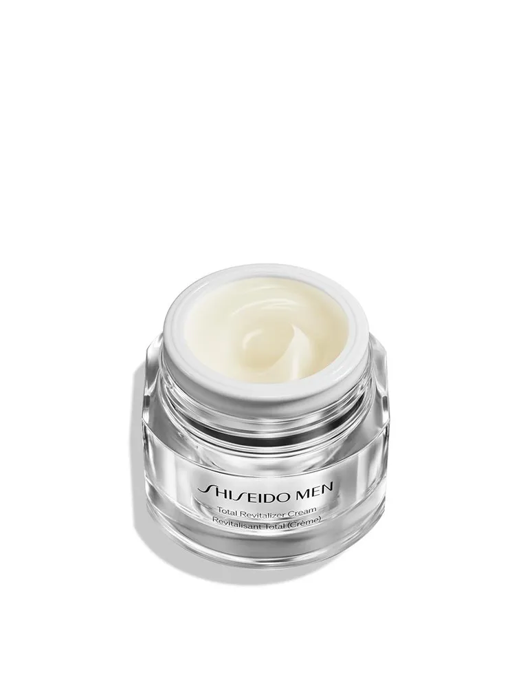 Crema facial Total Revitalizer Cream Shiseido Men recomendado para antiedad