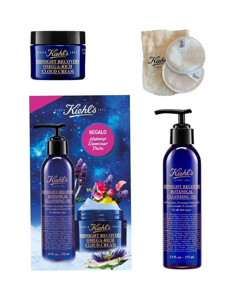 Crema para rostro Midnight Recovery Kiehl's recomendado para prevenir signos de la edad