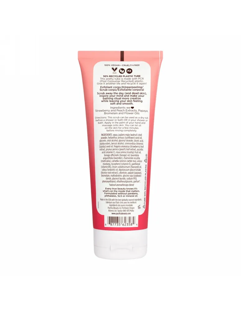 Exfoliante corporal Pacifica Strawberry Peach