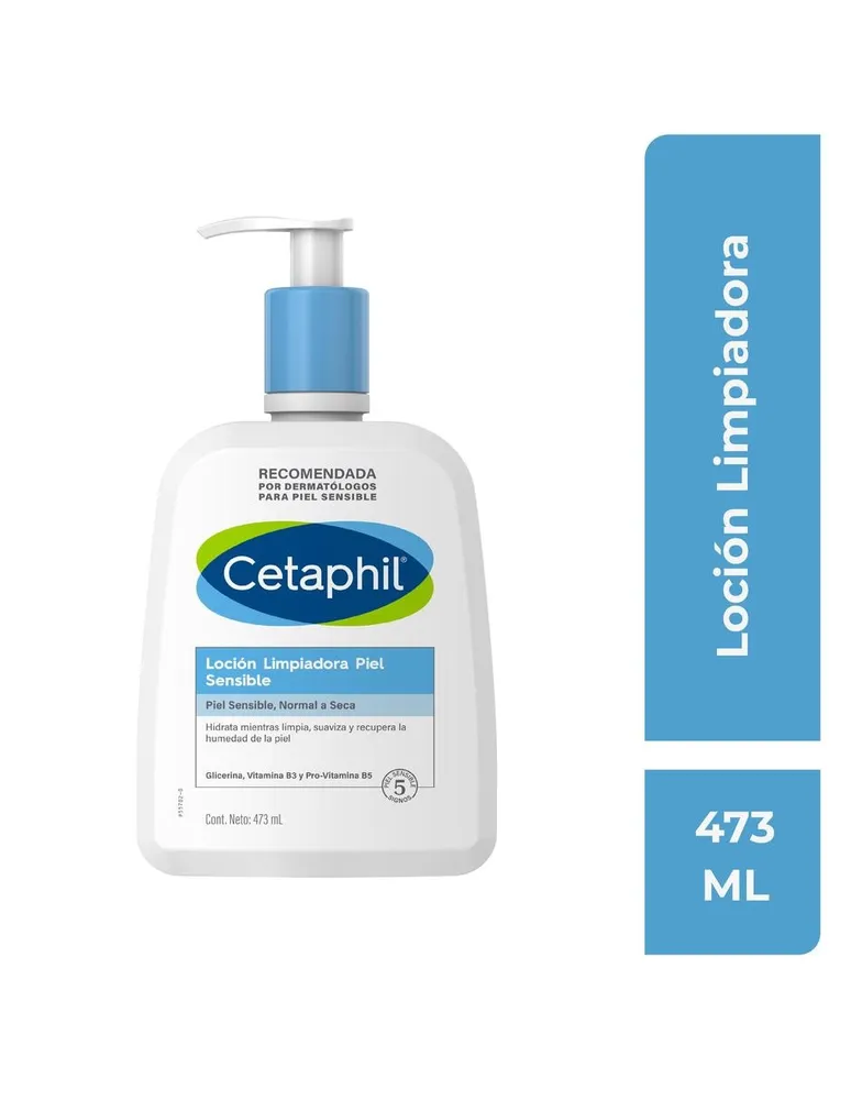 Loción limpiadora Cetaphil