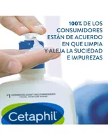 Limpiador facial diario Cetaphil recomendado para disminuir puntos negros