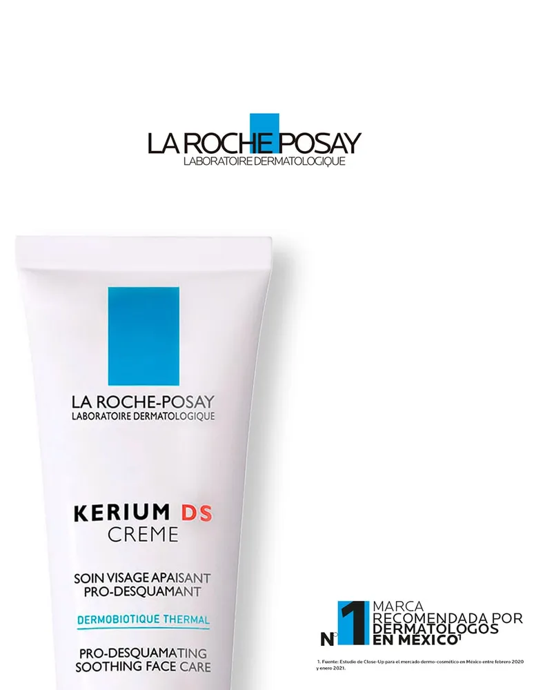 Crema facial Pro-Desquamating Soothing Face Care Kerium La Roche Posay recomendado para calmar y regenerar la piel