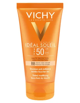 Protector solar FPS 50 Idéal Soleil Vichy BB Natural Tan Shade 50 ml