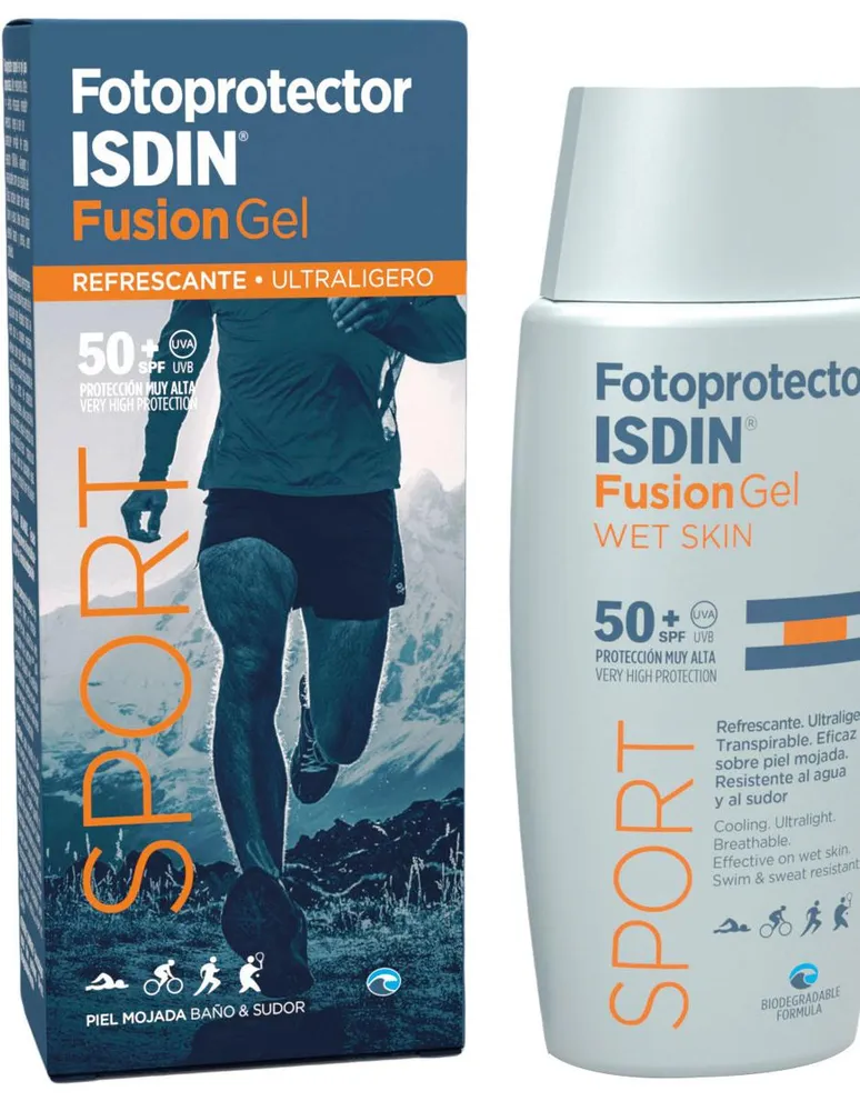 Fotoprotector corporal Isdin Fusion Gel Sport SPF 50+ 100 ml