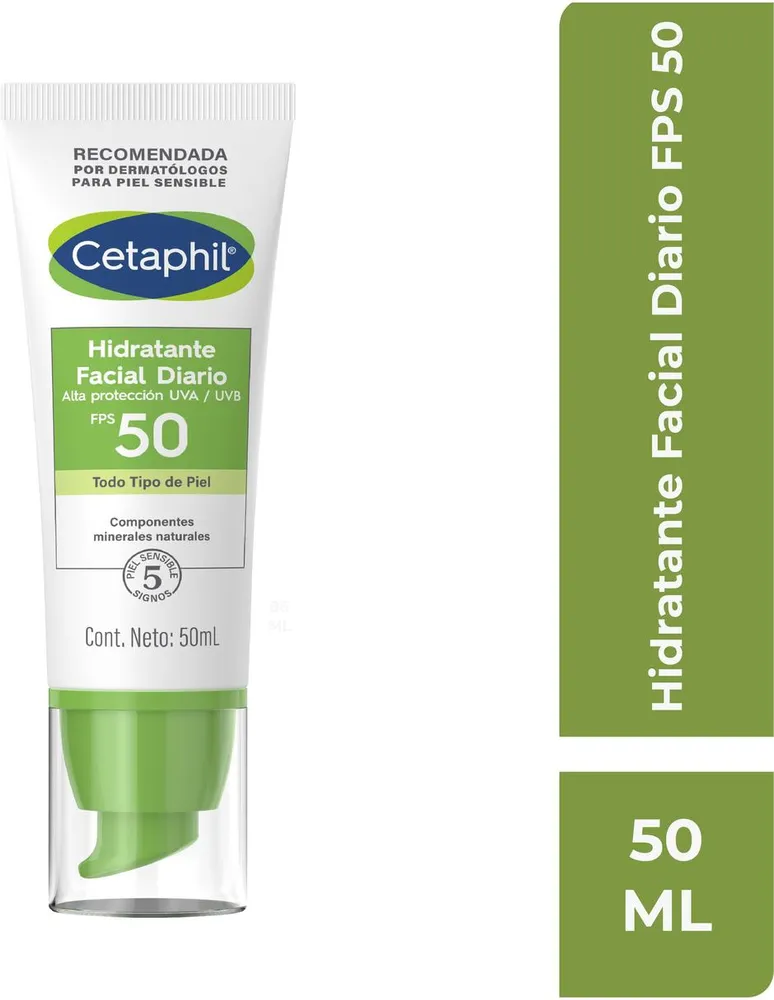 Crema hidratante Facial Diario Cetaphil 50 ml