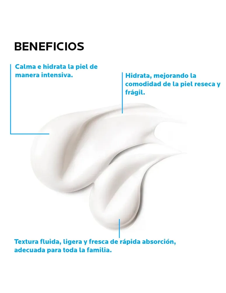 Crema corporal Soothing Protecting Hydrating Fluid Lipikar La Roche Posay recomendada calmar y aliviar la piel