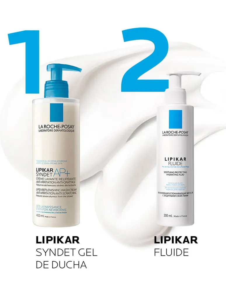 Crema corporal Soothing Protecting Hydrating Fluid Lipikar La Roche Posay recomendada calmar y aliviar la piel