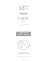 Crema facial de día Avène Pierre Fabre Physiolift 30 ml