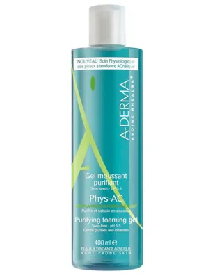 Gel limpiador Aderma Pierre Fabre Phys-AC 400 ml