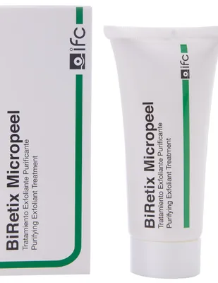Exfoliante facial Biretix Micropeel para piel grasa