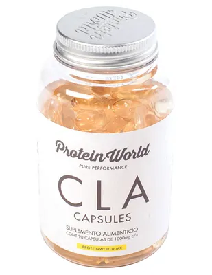 Suplemento alimenticio Protein World CLA 90 cápsulas