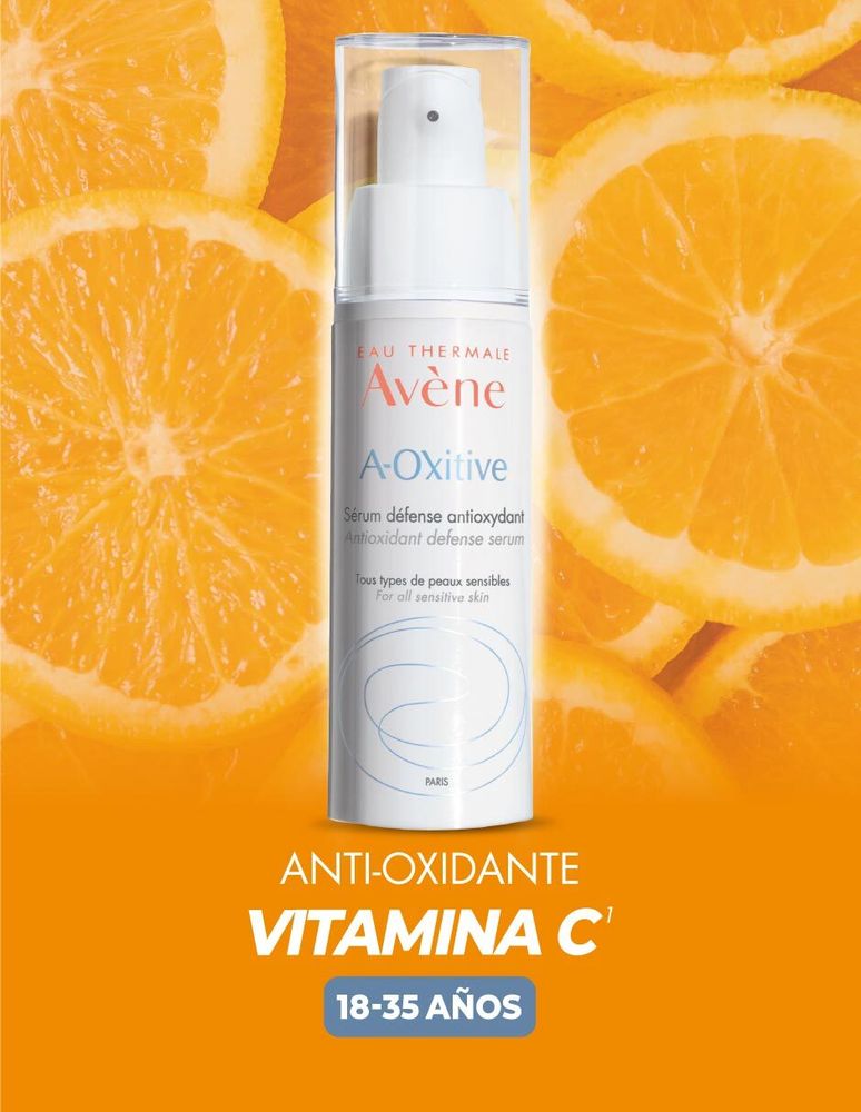 Serum antiedad facial Avène A-Oxitive de piel sensible 30 ml