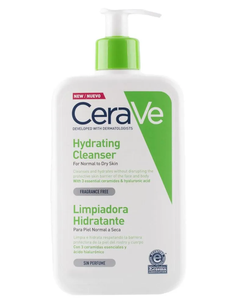 Limpiador facial y corporal Cerave para hidratar