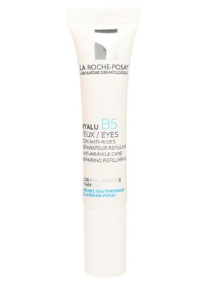 Crema para contorno de ojos Eyes Anti-Wrinkle Care Hyalu B5 La Roche Posay recomendado para prevenir los signos de la edad