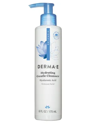 Limpiador facial Hydrating Gentle Derma-E para suavizar