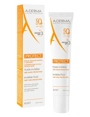 Protector solar FPS 50+ Protect Aderma 40 ml