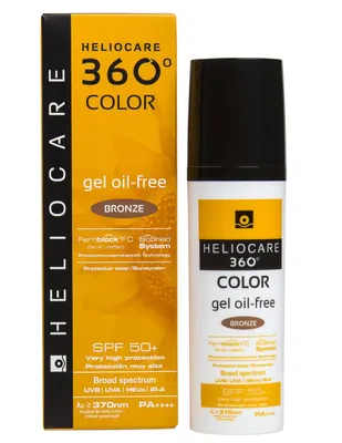 Protector solar FPS 50+ Gel Oil-Free Heliocare 360° Color 50 ml