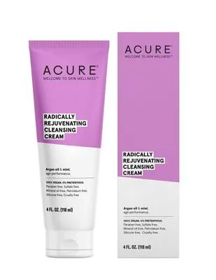 Crema limpiadora facial Acure para acné