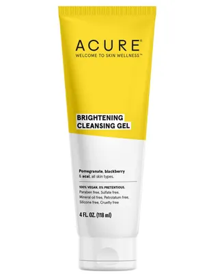Limpiador facial Brightening Cleansing Acure para acné