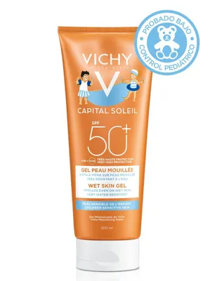 Protector solar FPS 50+ Capital Soleil Vichy Gel Peau Mouillée 20 ml