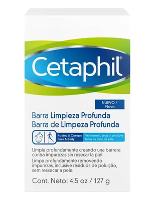 Jabón exfoliante Cetaphil