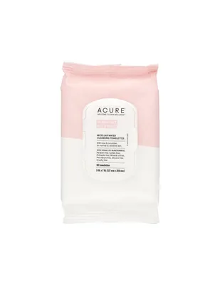 Toallitas limpiadoras Acure Seriously Soothing Micellar Water Towelettes. 30 piezas