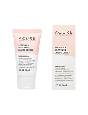Crema facial de noche ultraligera hidratante Acure Seriously Soothing Cloud Cream 50ml