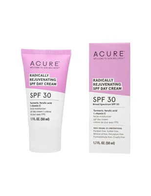 Crema facial antiedad Acure Radically Rejuvenating SPF 30 Day Cream