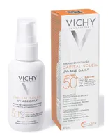 Protector solar FPS 50+ Capital Soleil Vichy UV Age Daily 40 ml