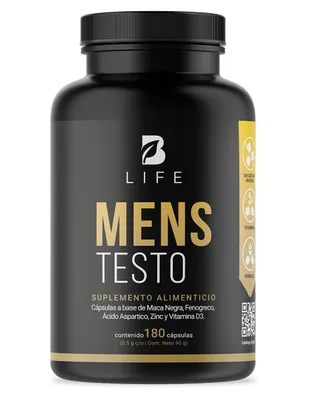 Suplemento Alimenticio B Life Testosterona Hombre