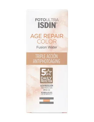 Protector solar FPS 50 Age Repair Isdin Fusion Water 50 ml