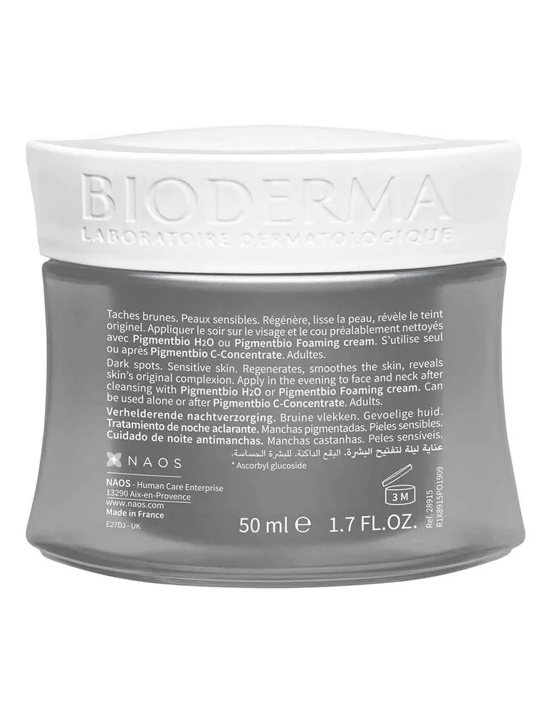 Crema para rostro Bioderma Pigmentbio Night Renewer Photoderm