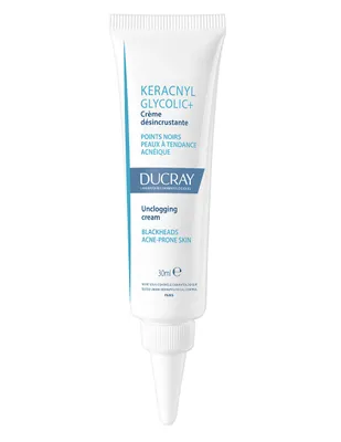 Crema facial Ducray Keracnyl Glycolic recomendado para acné