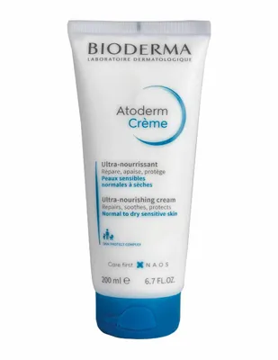 Crema corporal Bioderma Atoderm 200 ml recomendado para hidratar
