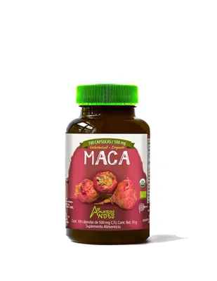 Suplemento alimenticio Amazon Andes Maca Roja Peruana 50 g