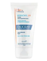 Crema para rostro Keracnyl uv fps50+ Ducray recomendado para acné