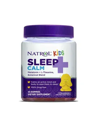 Suplemento alimenticio gomitas para dormir Natrol Sleep Calm