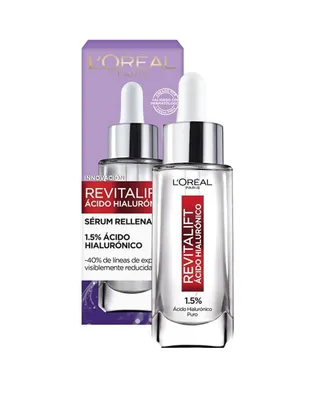 Suero reafirmante L'Oréal Paris Revitalift Ácido Hialurónico 30 ml