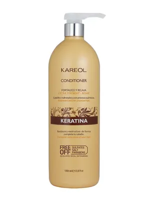 Acondicionador para cabello Restaura Fortalece Nutre Kareol Keratina 1 litro