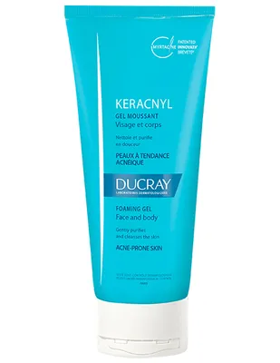 Gel limpiador antiacné Ducray Keracnyl 200 ml