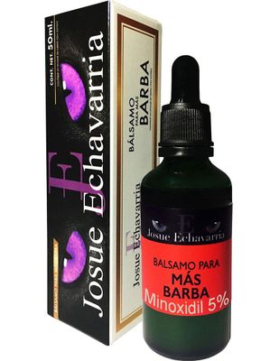 Tratamiento para cabello y barba con bergamota y minoxidil Josue Echavarria