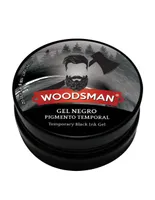 Tinte temporal Woodsman para barba 1.0 negro