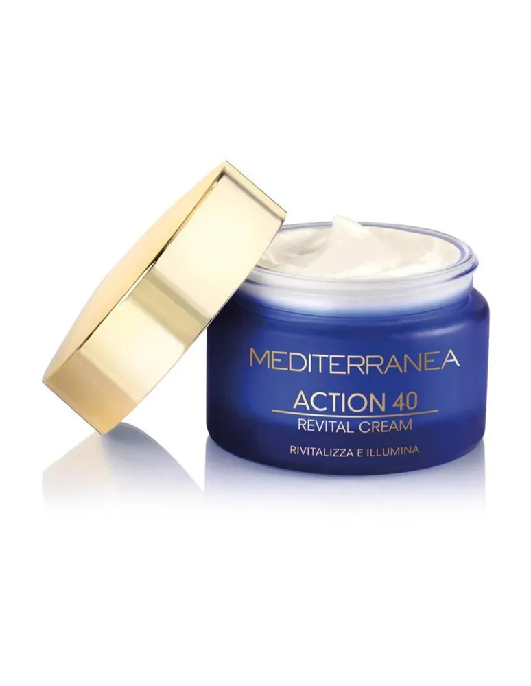 Crema revitalizante e iluminadora Mediterranea Cosmetics Action 40 años 50 ml