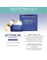 Crema revitalizante e iluminadora Mediterranea Cosmetics Action 40 años 50 ml